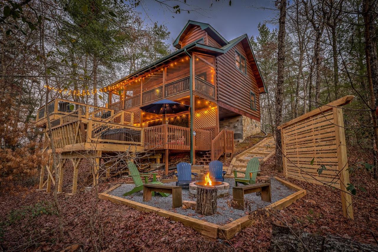 Golden Eagle Ga Cabin - Hot Tub, Firepit & Fast Wifi Blue Ridge Ngoại thất bức ảnh